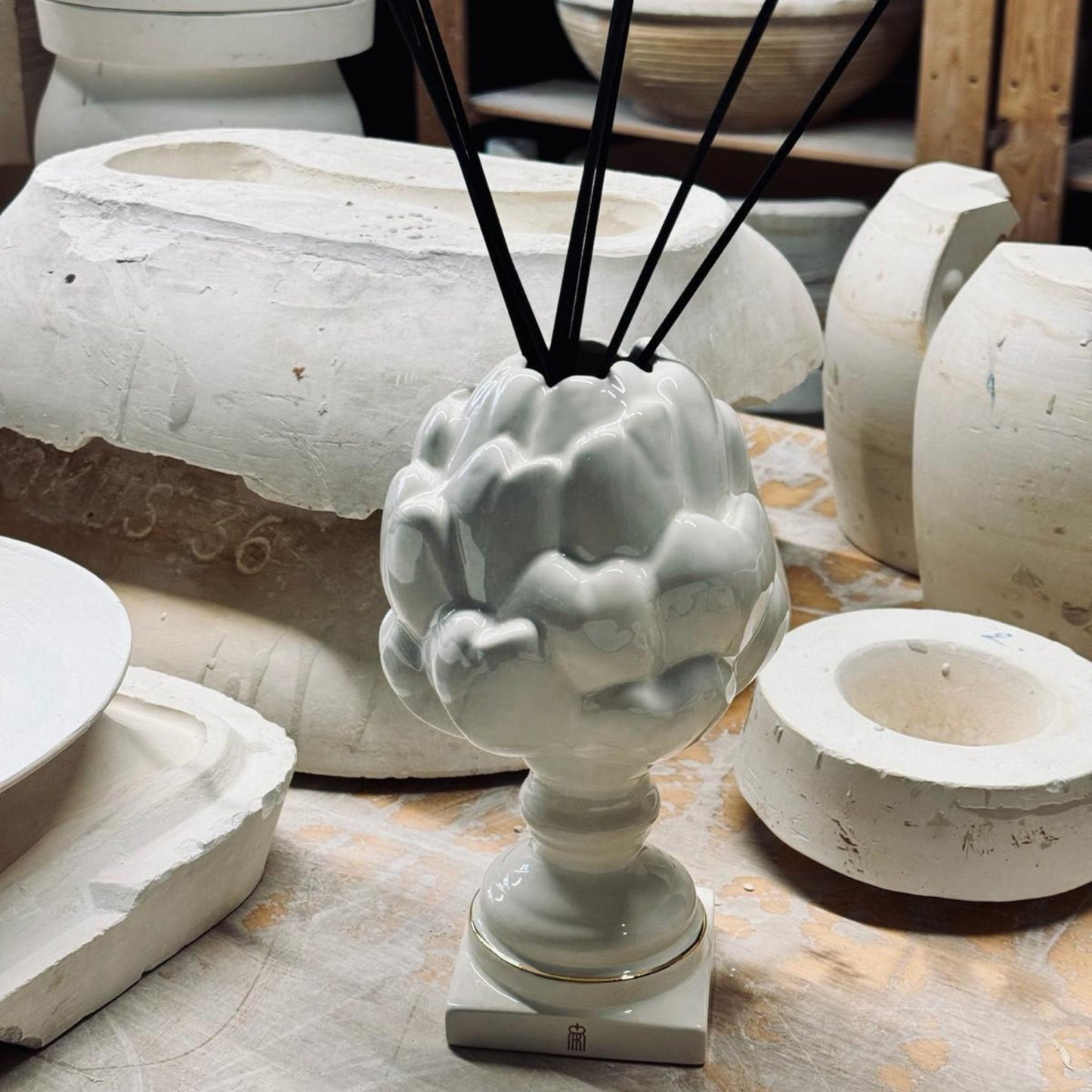 Light Green Ceramic Diffuser