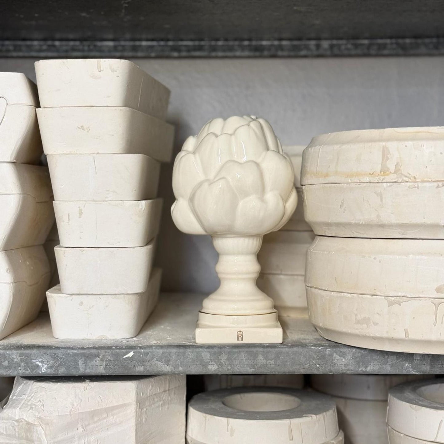 Set – Cream Ceramic Diffuser + Fragrance Refill