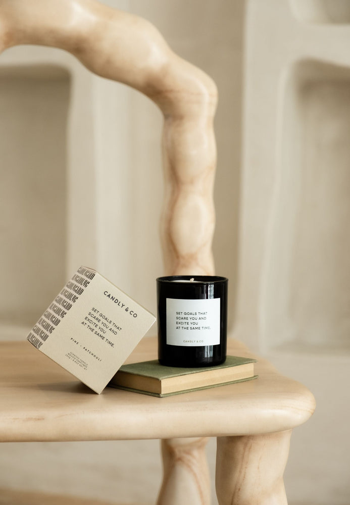 Candle No.4 Set goals that scare you