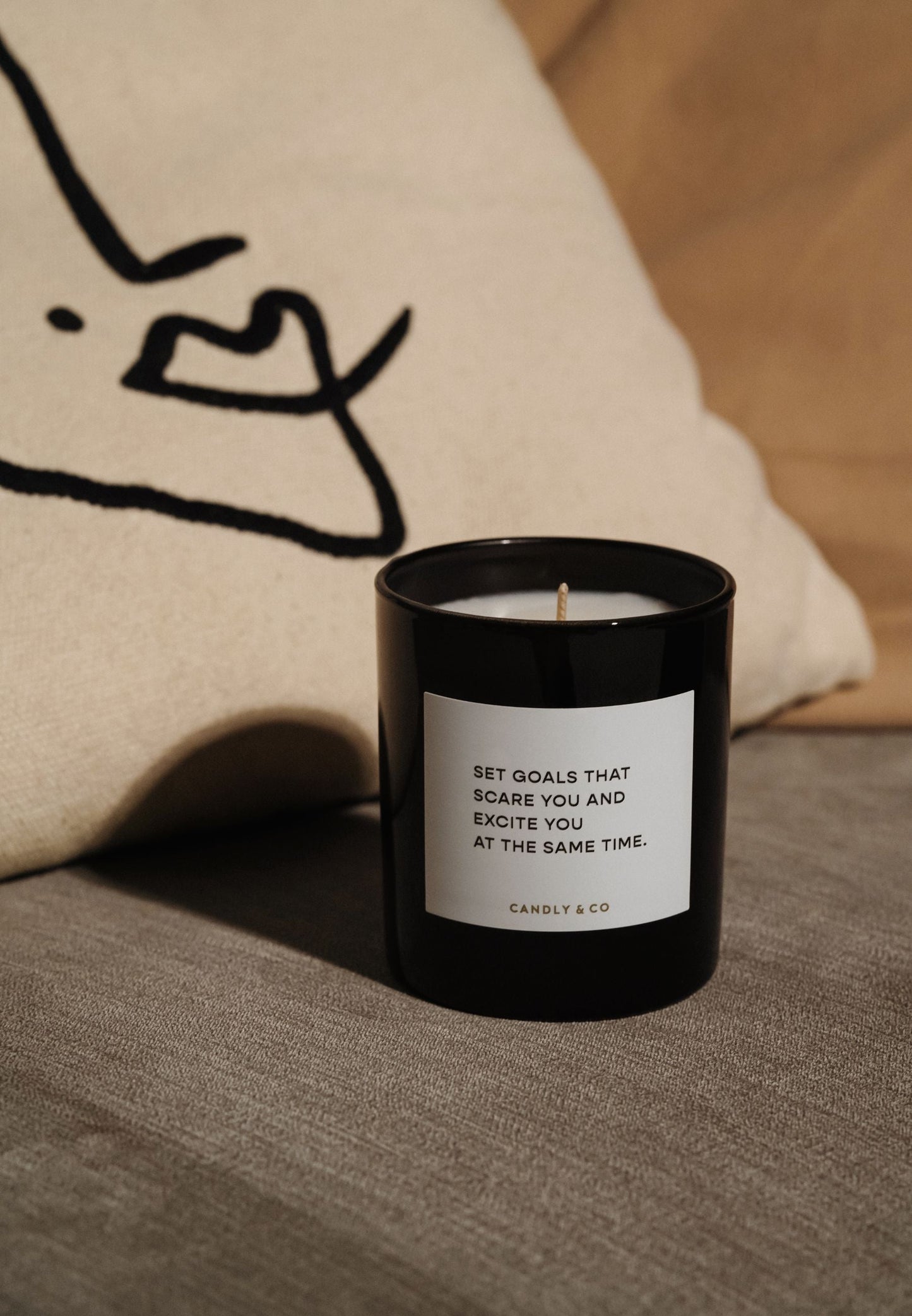 Candle No.4 Set goals that scare you