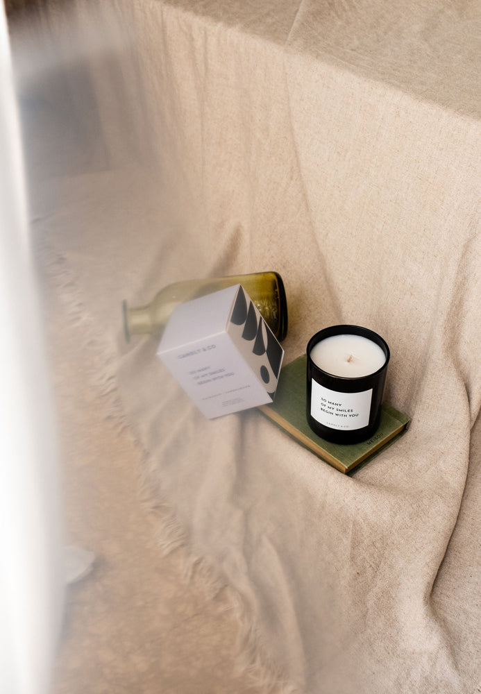 Candle No.6 So many of my smiles begin with you