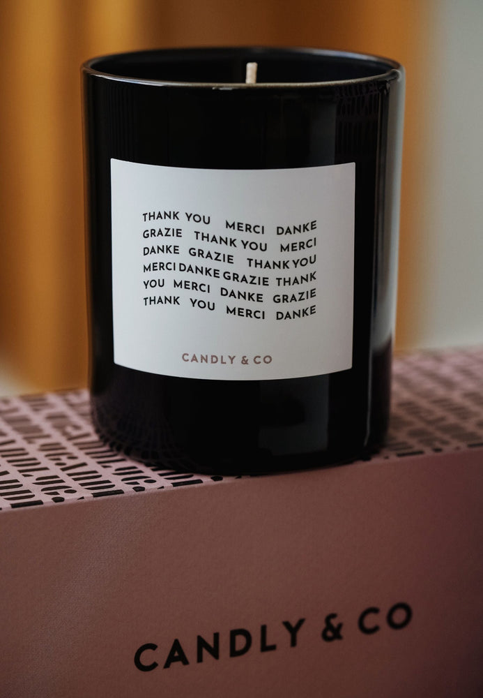 Candle No.7 Thank you. Merci. Danke. Grazie.