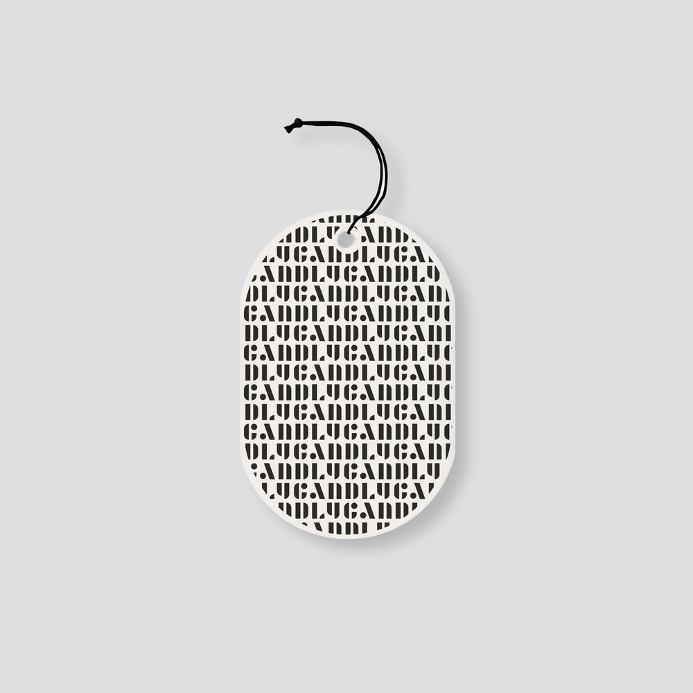 Scented Tag No.1 – Geranium / Incense