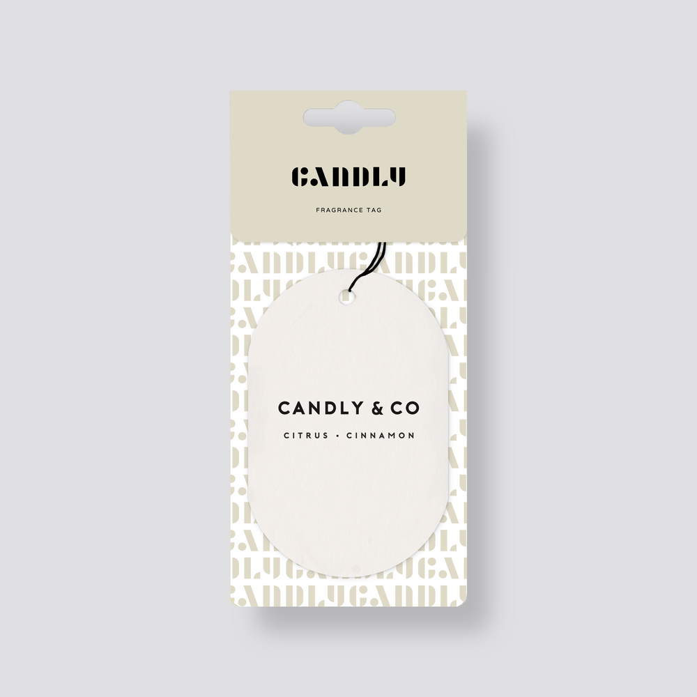 Scented Tag No.3 – Citrus / Cinnamon