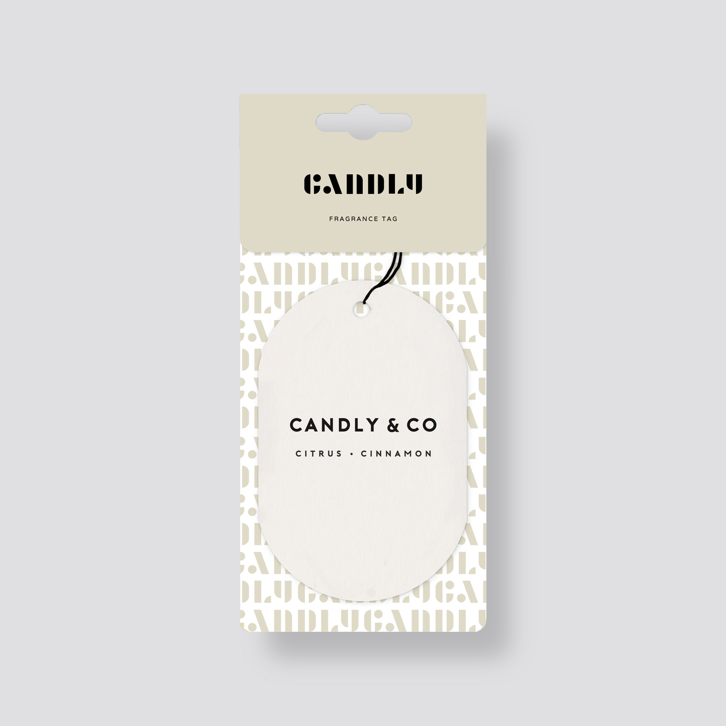 Scented Tag No.3 – Citrus / Cinnamon