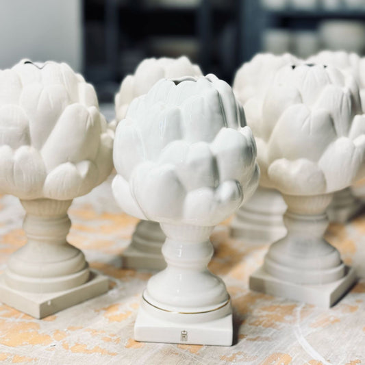 Set – Cream Ceramic Diffuser + Fragrance Refill