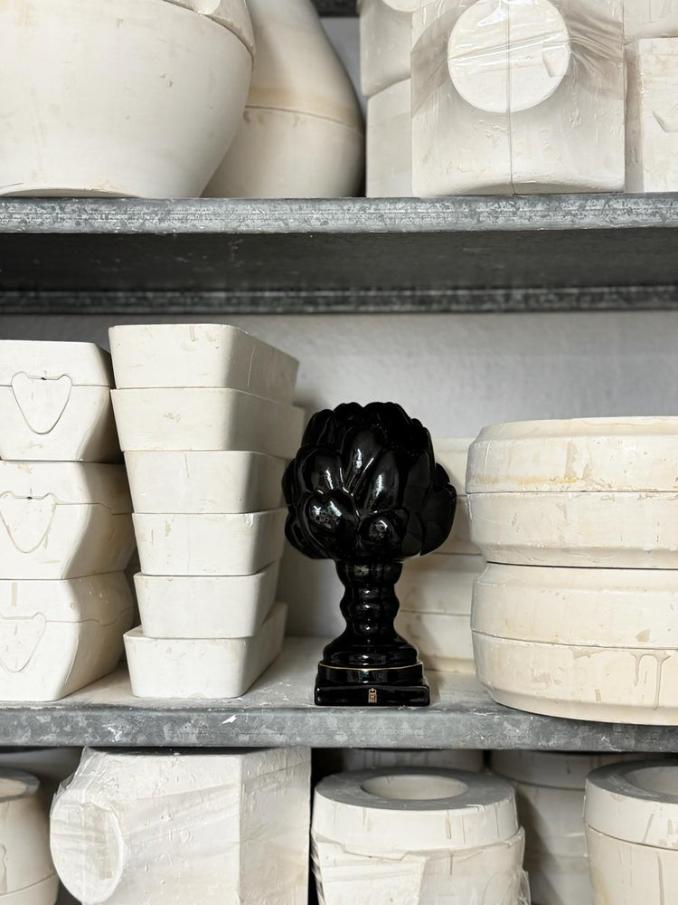 Set – Black Ceramic Diffuser + Refill