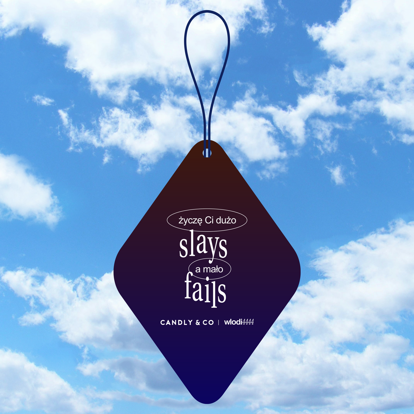 Scented Sachet "Wishing You Lots of Slays, and Few Fails."