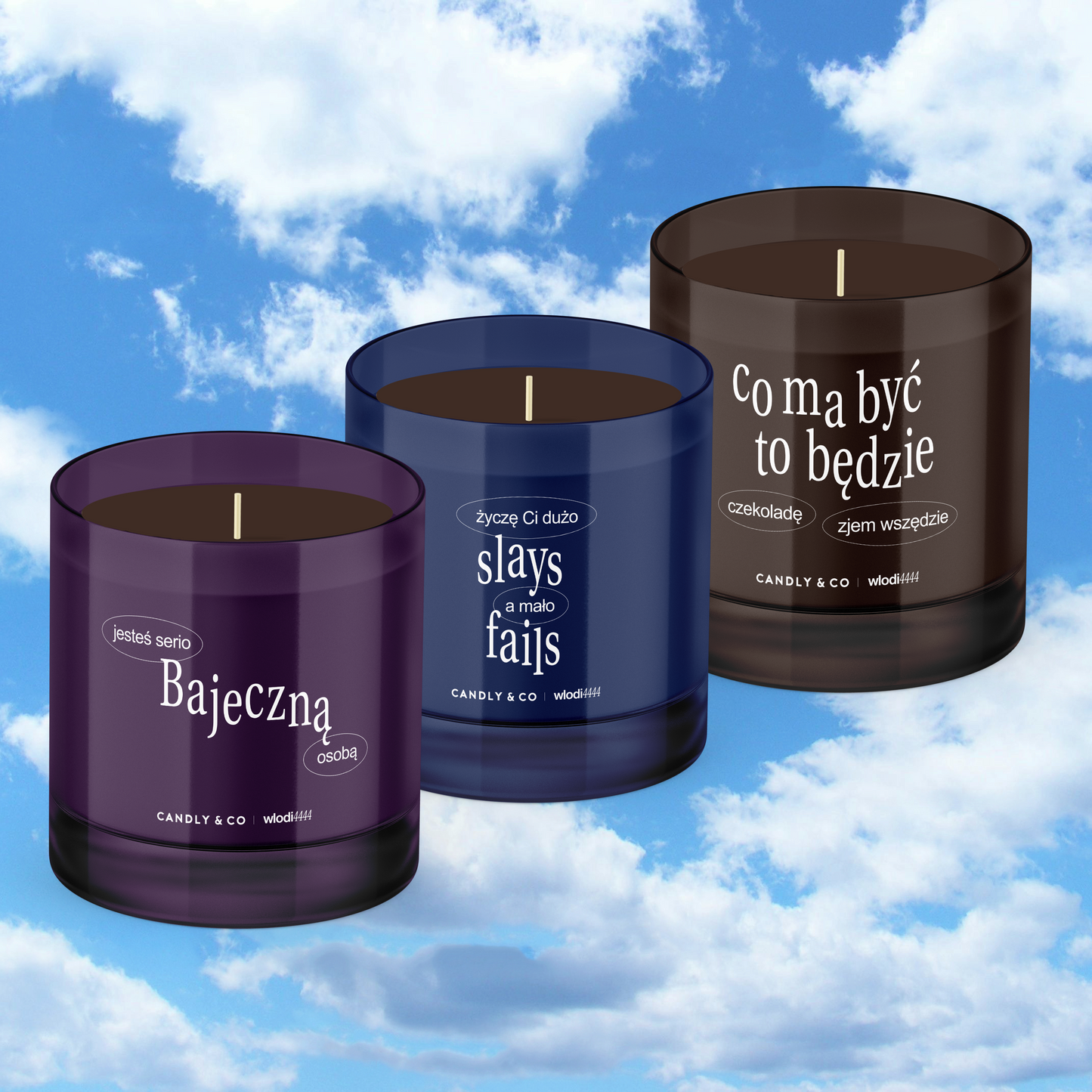 3-Candle Set Inspired by the Scents of Iconic Wedel Bars